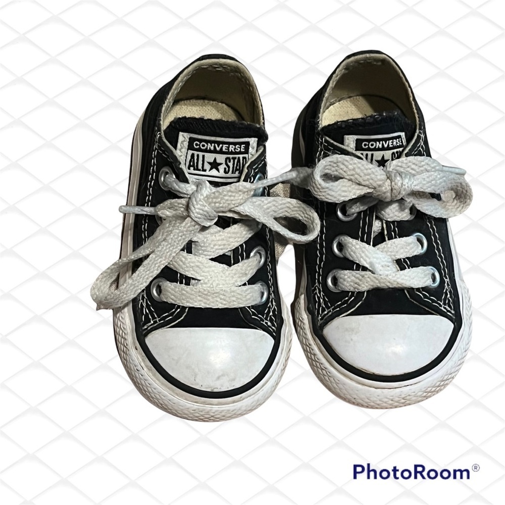 Converse All Star Black/White All Star Sneakers Infant 4